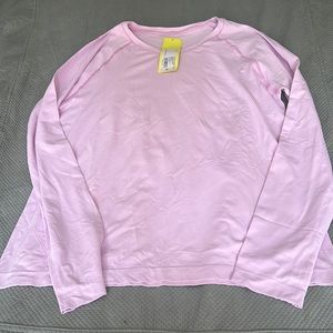 Long sleeve dry fit material tee